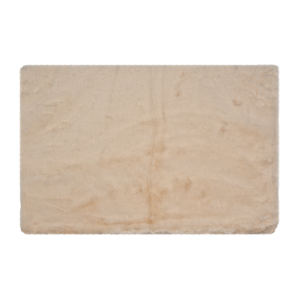 Clayre & Eef Badmat 40x60 cm Beige Polyester