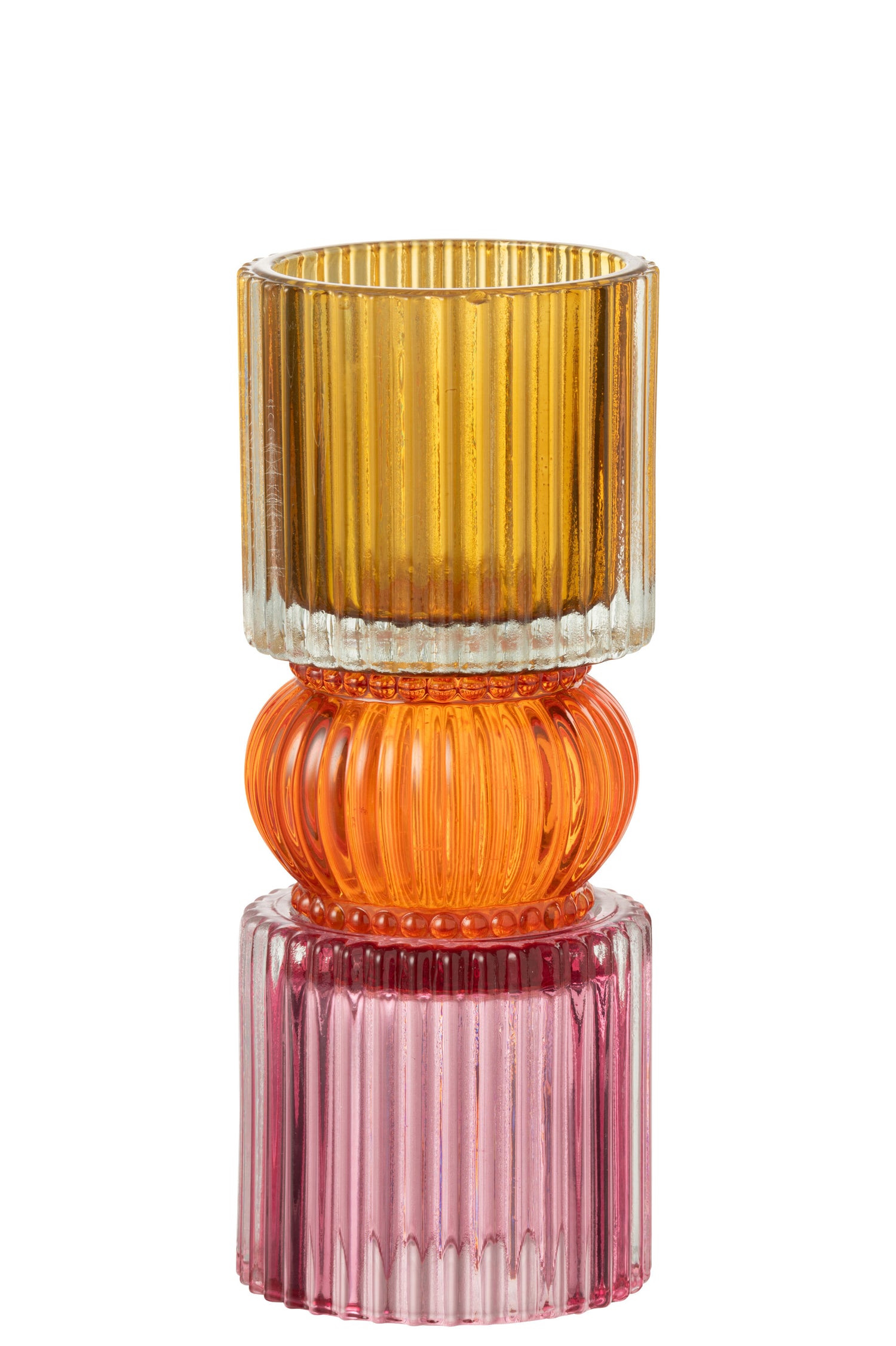 J-Line Kandelaar Jazzy Glas Mix