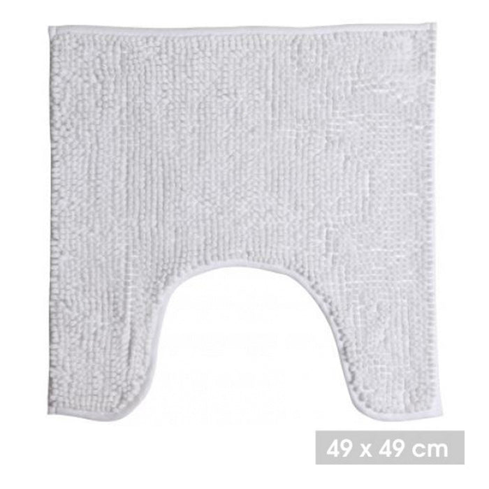 Urban Living WC Badkamerkleedje|badmat tapijt - parel wit - 49x49cm
