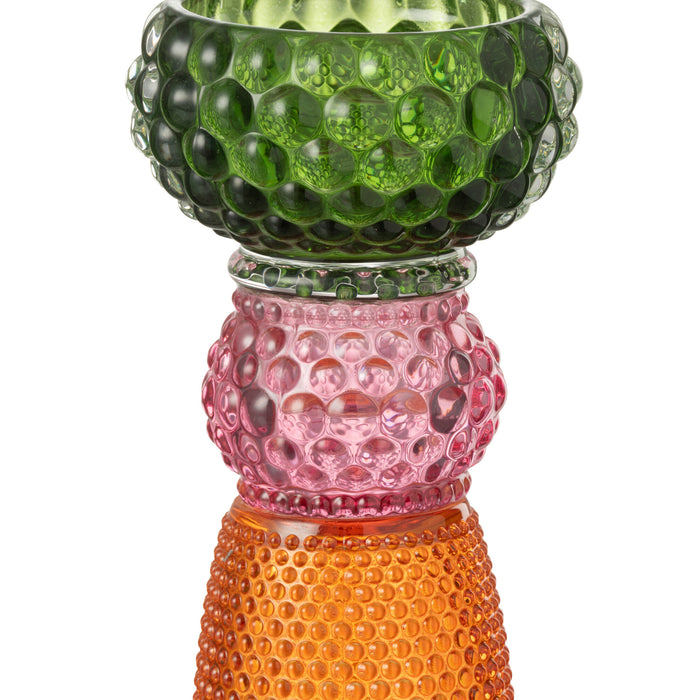 J-Line kandelaar Jazzy - glas - mix