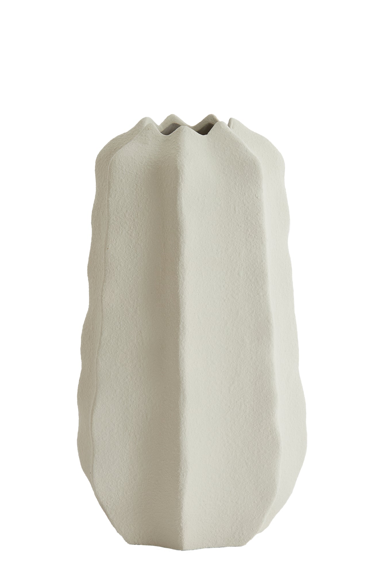 Light & Living - Vaas ARIEIRO - Ø18.5x34cm - Wit