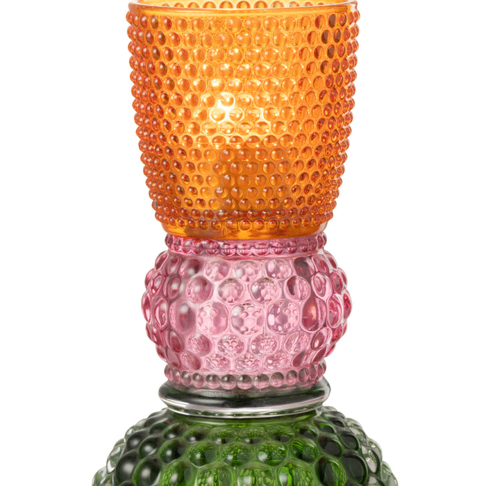 J-Line kandelaar Jazzy - glas - mix