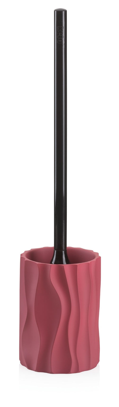 Toiletborstel met Houder, Polyresin, Frambozen Rood - Kela | Merida