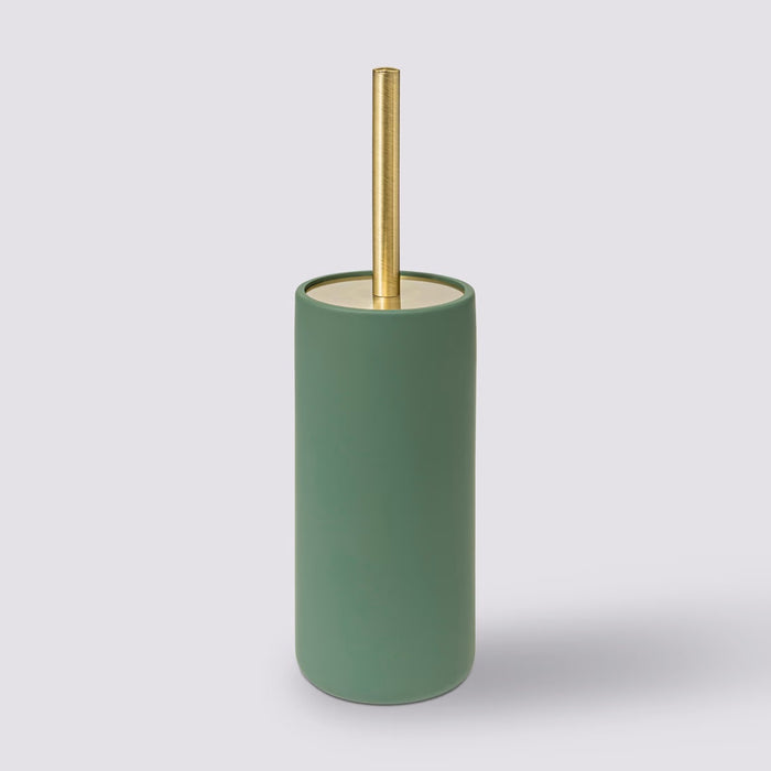 5Five Toiletborstel Savona in houder - ficus groen - 10 x 35 cm