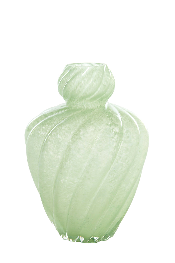 Light & Living - Vaas ALARBA - Ø21x30cm - Groen