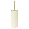 5Five Toiletborstel Savona in houder - ivoor - 10 x 35 cm