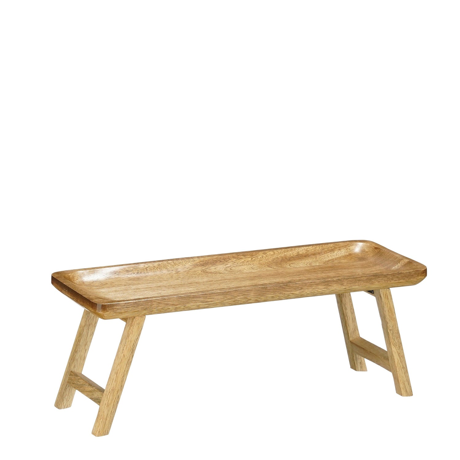 Mica Decorations Duko Dienblad - L40 x B15 x H15 cm - Hout - Bruin