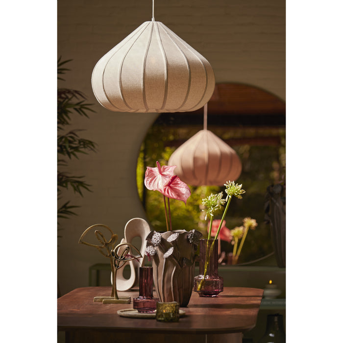 Light&living Vaas deco 27,5x25,5x35 cm LAVCI keramiek mat donker bruin