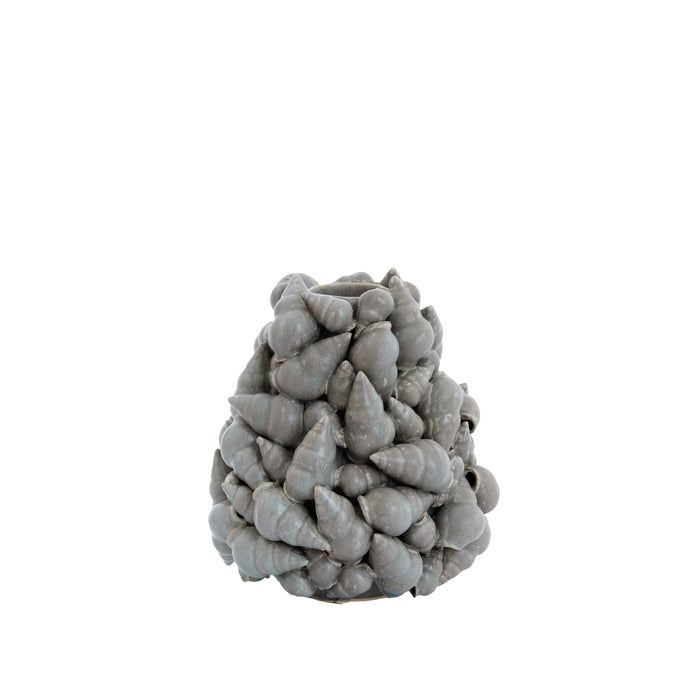 Light & Living - Vaas GEORGIA - Ø19x22cm - Grijs