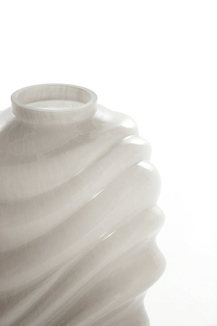 Light & Living - Vaas BIOTU - Ø29x26cm - Grijs