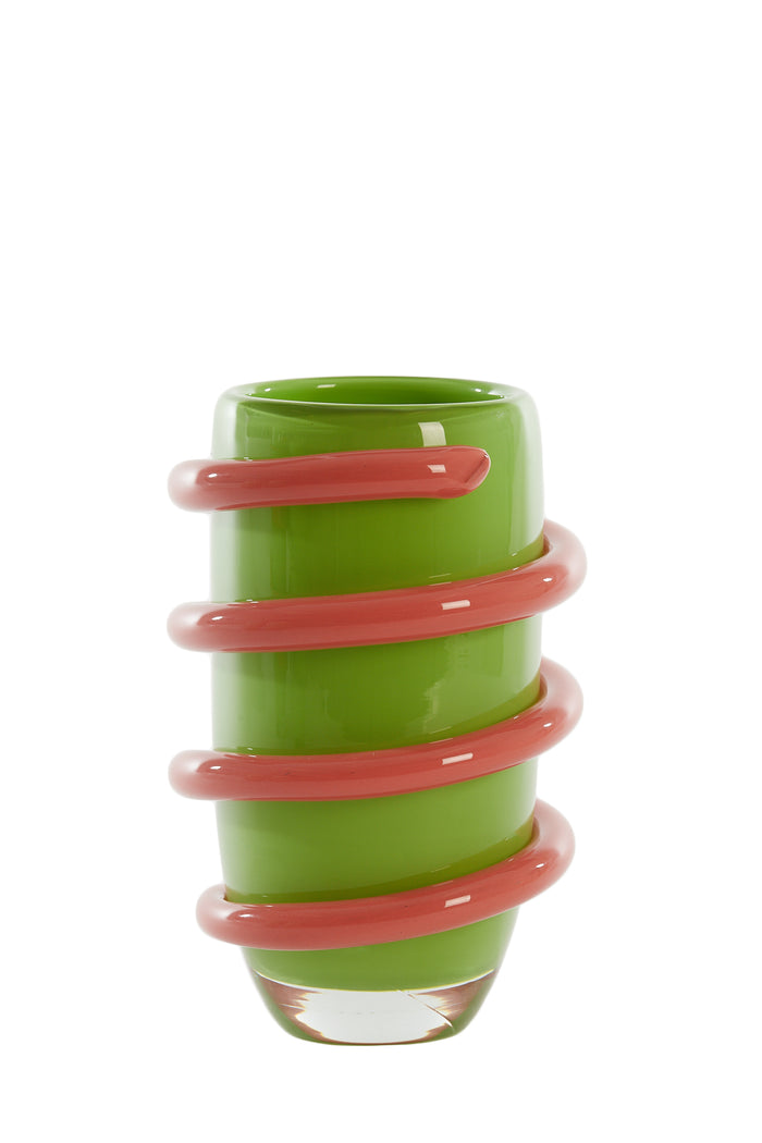 Light & Living - Vaas ODATE - Ø16.5x25cm - Groen