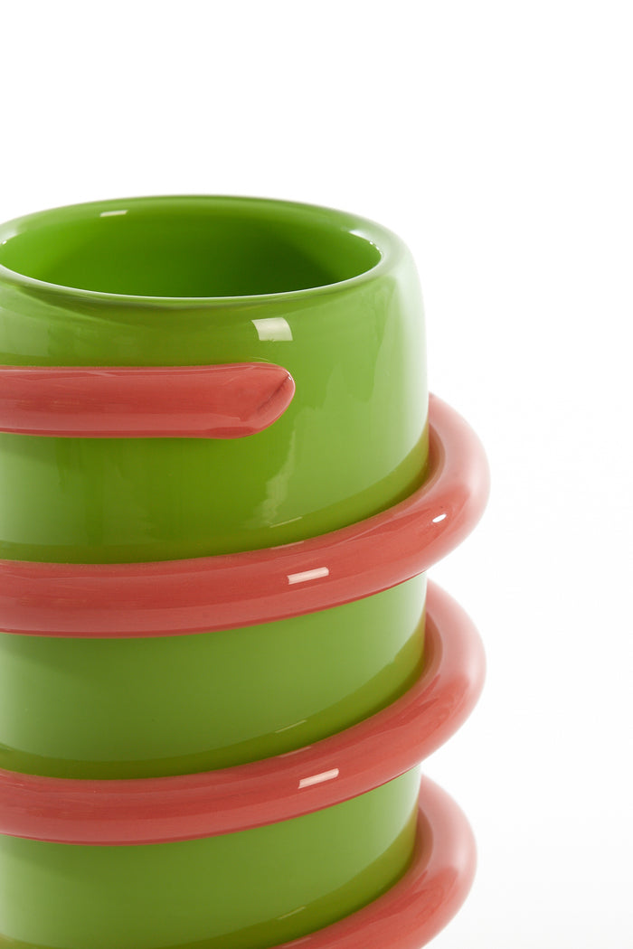 Light & Living - Vaas ODATE - Ø16.5x25cm - Groen