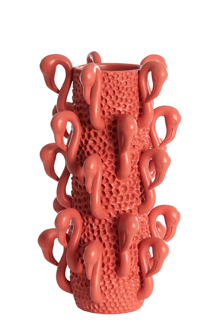 Light & Living - Vaas FLAMINGO - Ø21.5x40cm - Roze