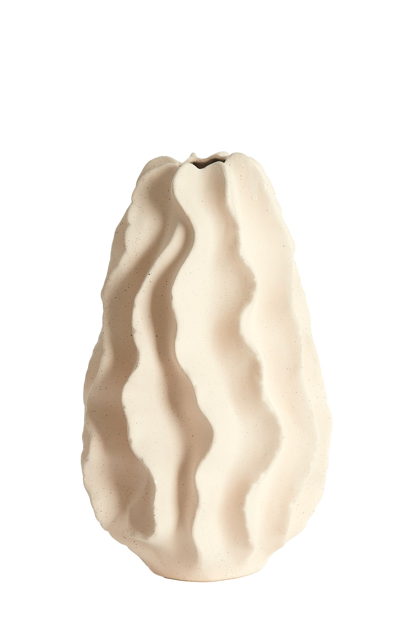 Light & Living - Vaas NELANI - Ø22.5x37.5cm - Wit