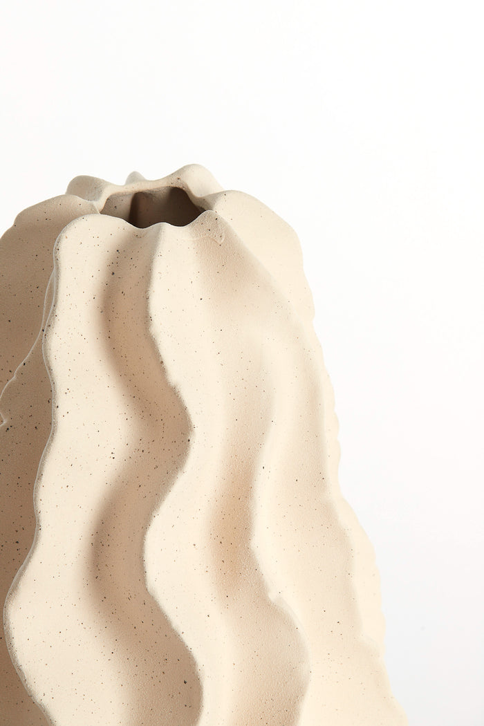 Light & Living - Vaas NELANI - Ø22.5x37.5cm - Wit