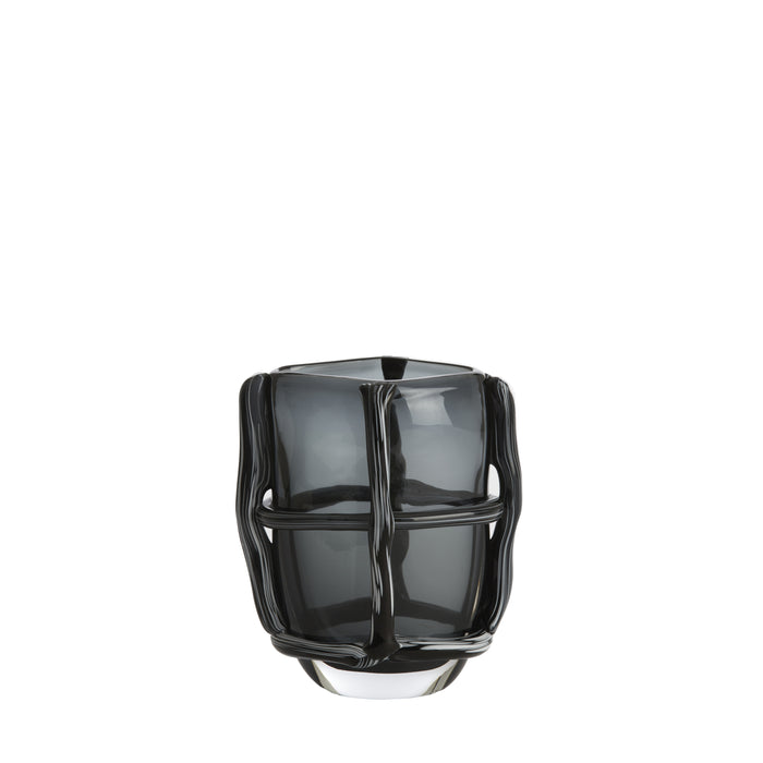 Light & Living - Vaas ASHORO - 19x14x22cm - Grijs