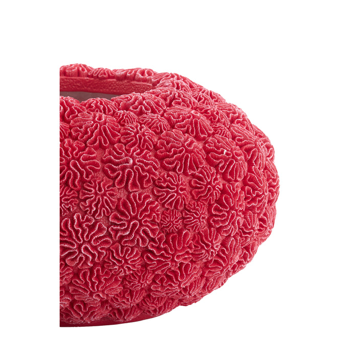 Light & Living - Vaas CORAL - Ø37x21cm - Rood