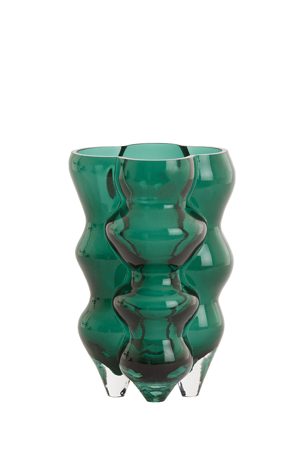 Light & Living Light&living Vaas Ø19,5x34 cm CEREA glas groen