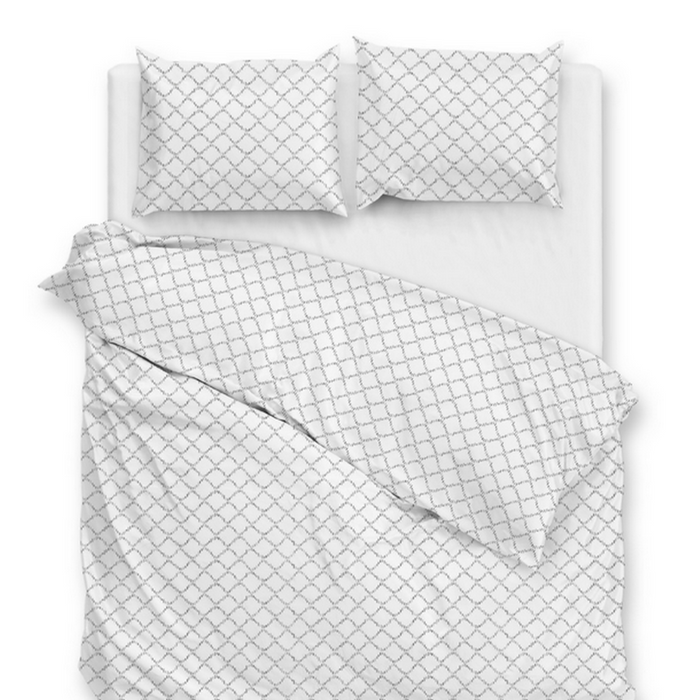 Zo Home Dekbedovertrek Katoen Satijn Linea di Satinado - white