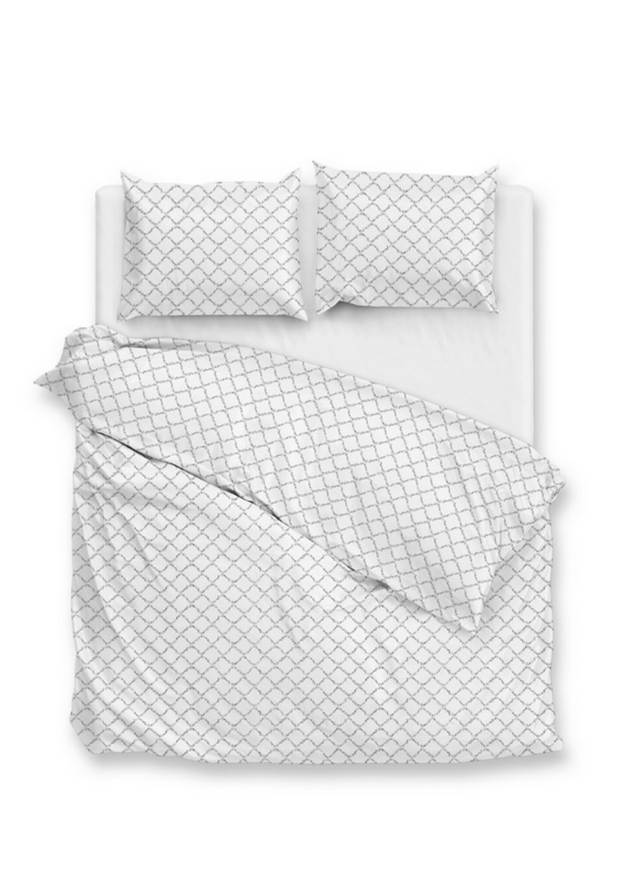 Zo Home Dekbedovertrek Katoen Satijn Linea di Satinado - white