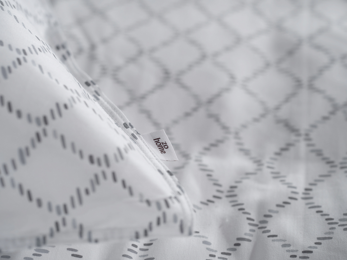 Zo Home Dekbedovertrek Katoen Satijn Linea di Satinado - white