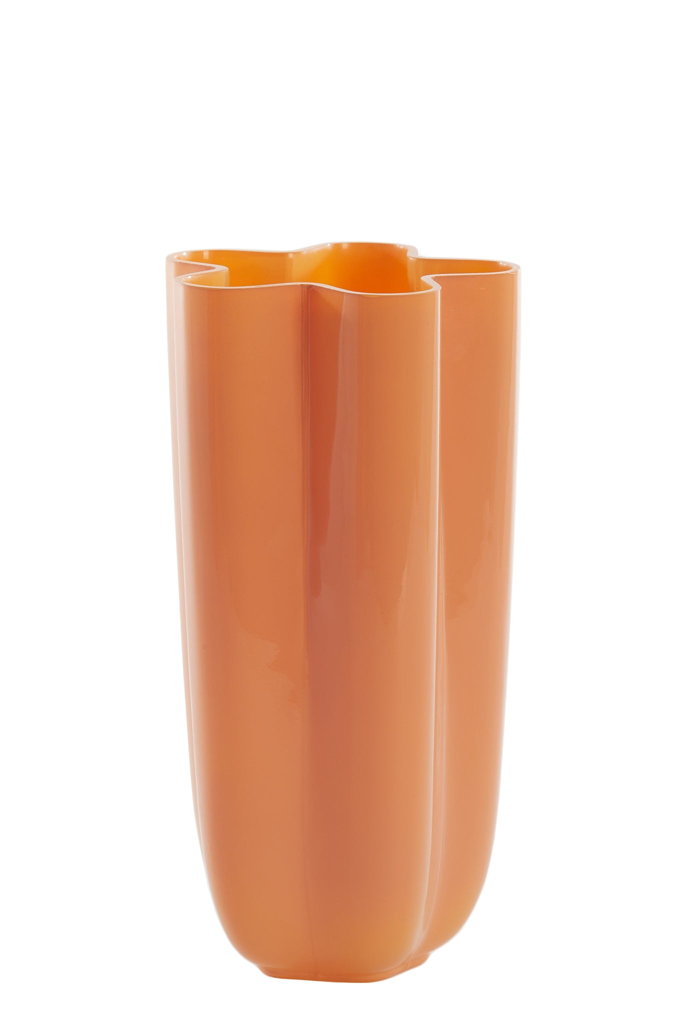 Light & Living - Vaas BARBOLA - Ø15x30cm - Oranje