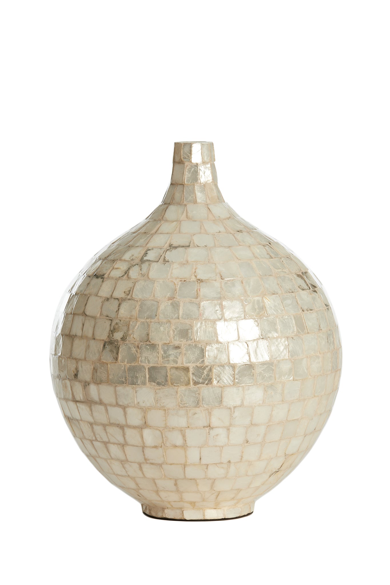 Light & Living - Vaas ELORZA - Ø28x35cm - Wit