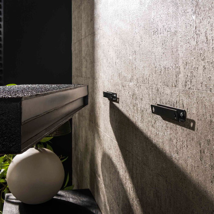 Hoyz Collection - Wandplank 200cm Metallic - Grijs