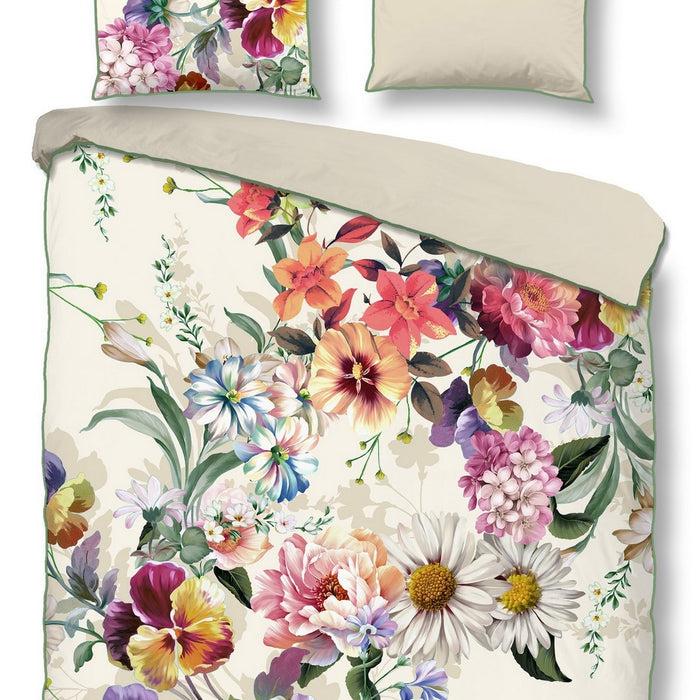 Descanso Dekbedovertrek Biologische Katoen Satijn Novara - ecru