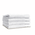 LINNICKVelours Handdoek  Katoen 60x110cm - white - Set van 4