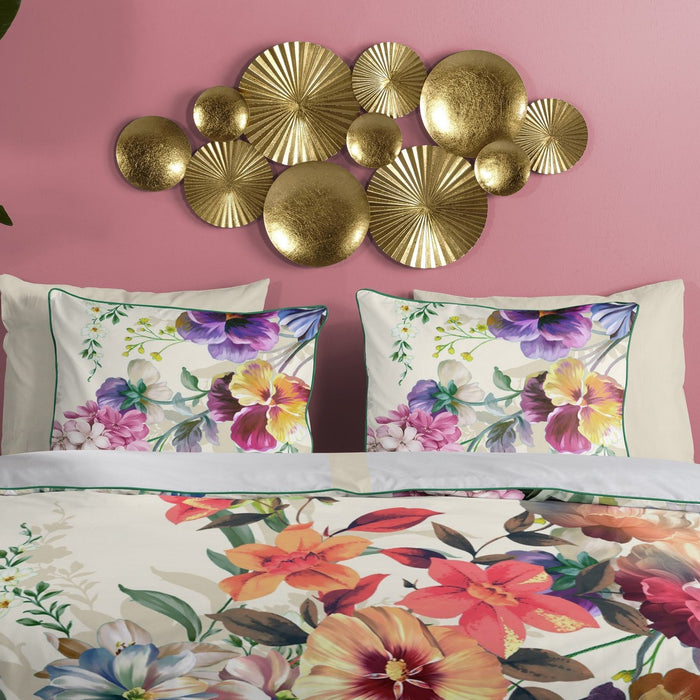 Descanso Dekbedovertrek Biologische Katoen Satijn Novara - ecru