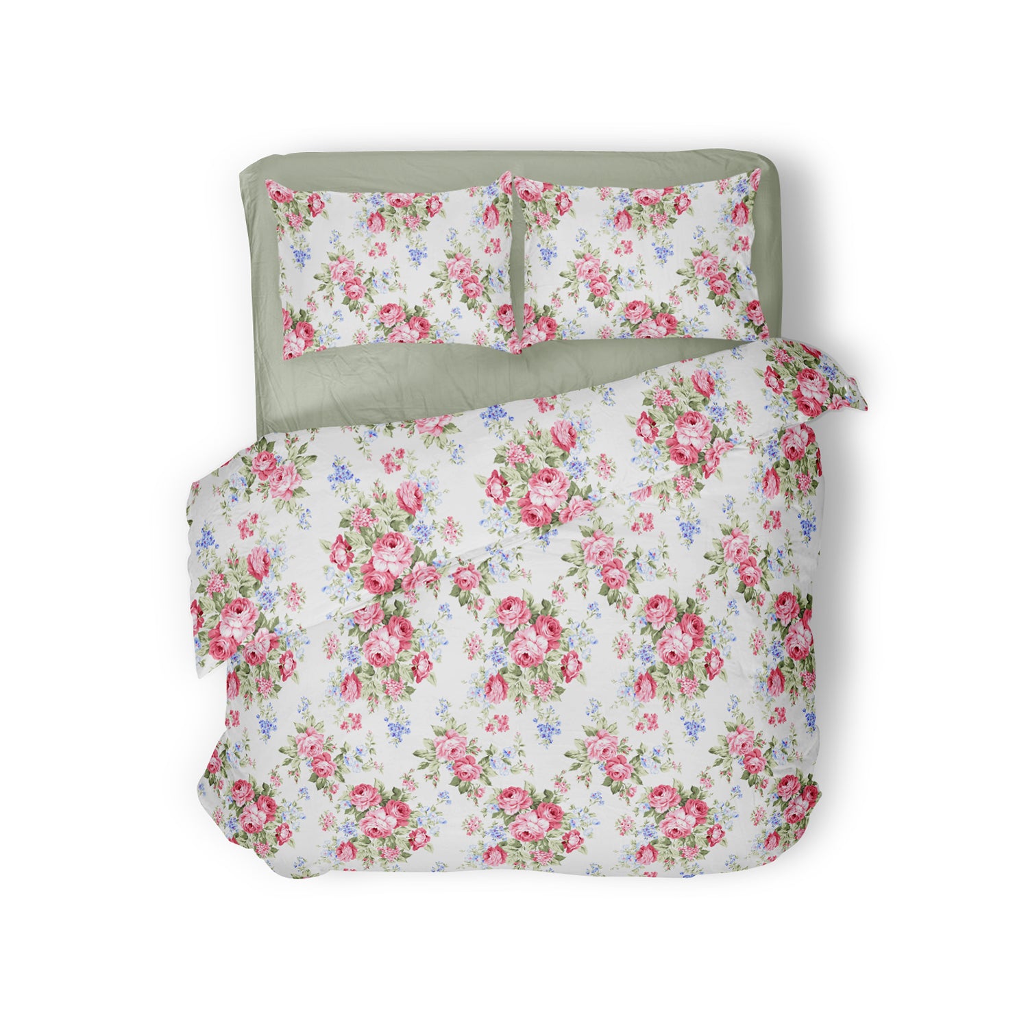 Eleganzzz Dekbedovertrek Micropercal Nina - roze