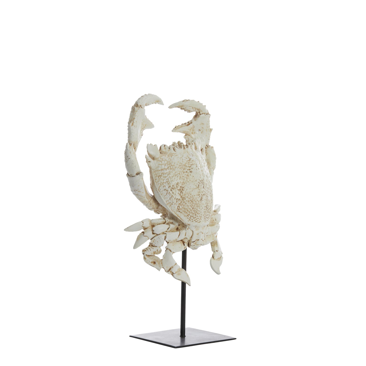 Light & Living - Ornament CRAB - 23x12.5x42.5cm - Wit