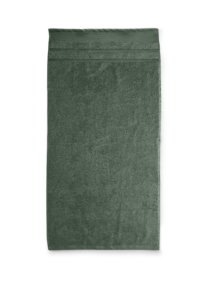 LINNICKBadstof Badlaken  Katoen 70x140cm - olive green - 2X