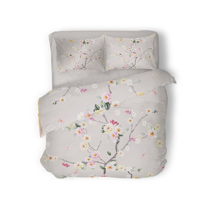 Eleganzzz Dekbedovertrek Micropercal Spring Breeze - pink