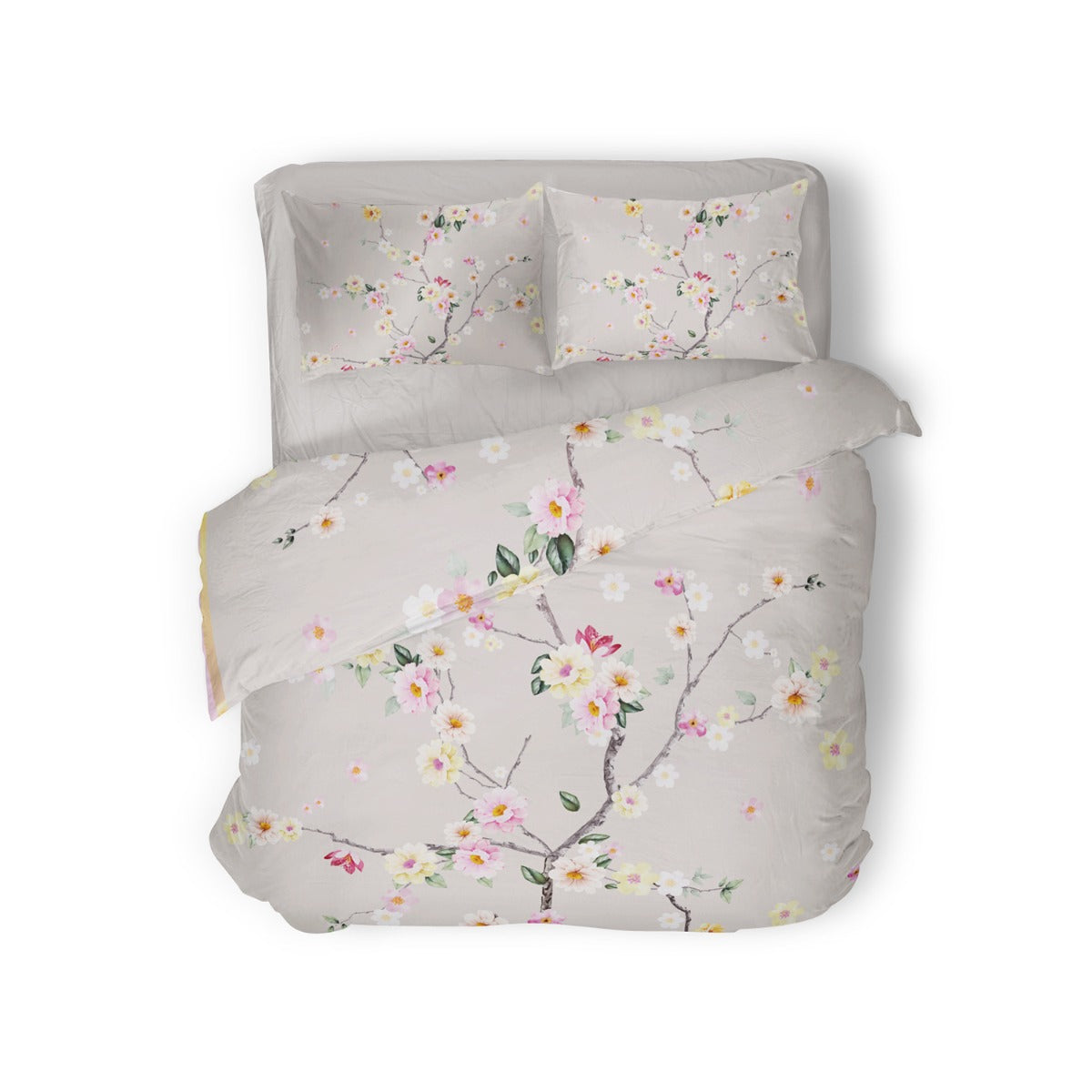 Eleganzzz Dekbedovertrek Micropercal Spring Breeze - pink