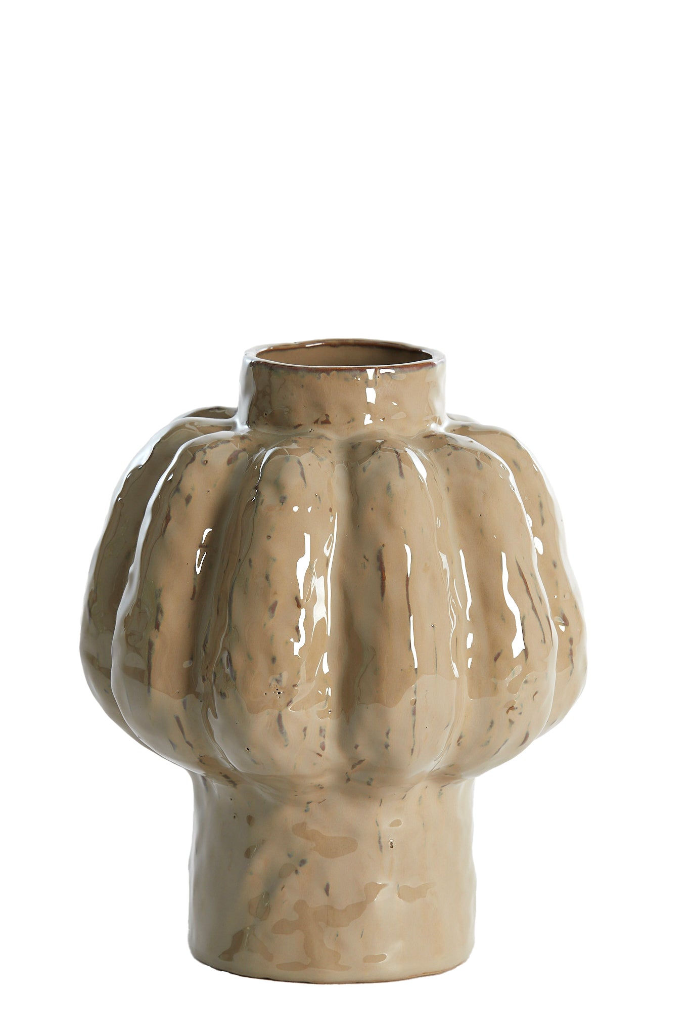 Light & Living - Vaas ALIVERI - Ø21.5x25cm - Bruin