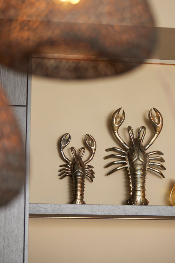 Light & Living Light&living Ornament 37x19x10 cm LOBSTER antiek brons