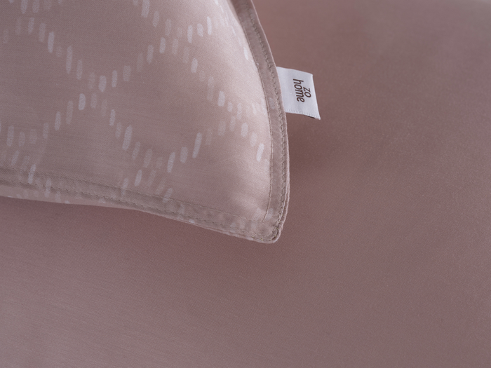 Zo Home Dekbedovertrek Katoen Satijn Linea di Satinado - shady pink