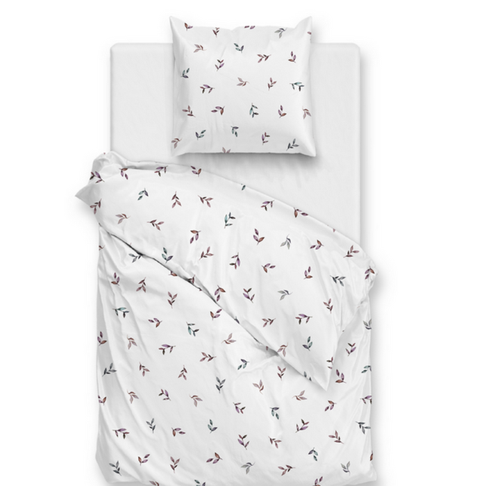 Zo Home Dekbedovertrek Katoen Satijn Sienna - white