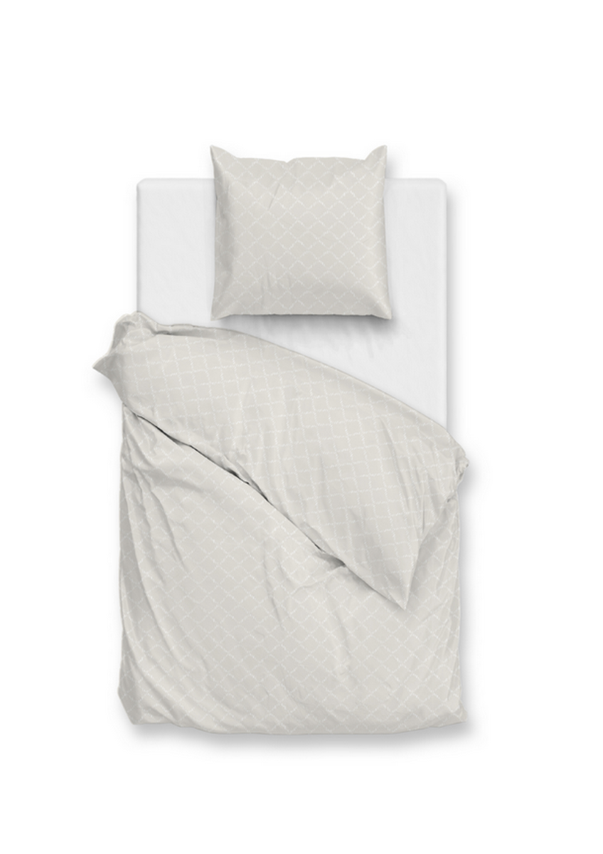 Zo Home Dekbedovertrek Katoen Satijn Linea di Satinado - off white