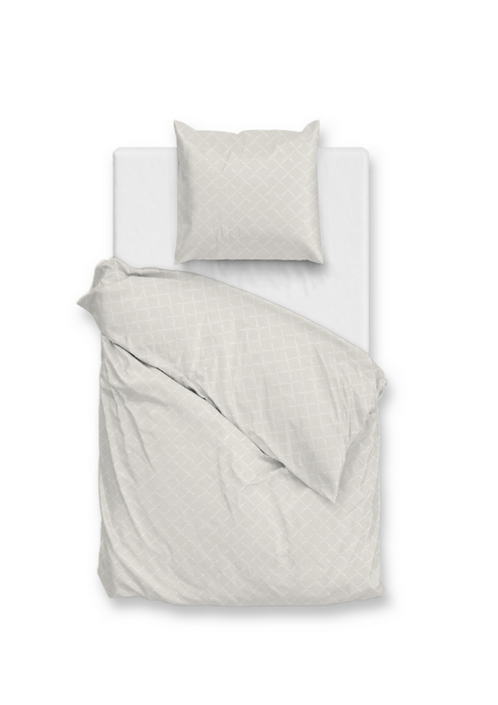Zo Home Dekbedovertrek Katoen Satijn Linea di Satinado - off white