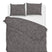 Zo Home Dekbedovertrek Katoen Paisley di Lino - dark grey