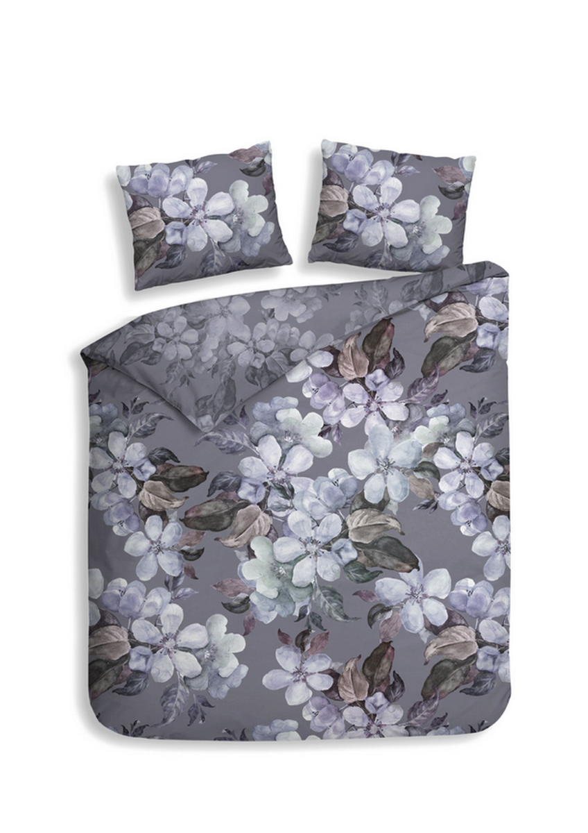 Heckett Lane Dekbedovertrek Katoen Twill Dragan - purple