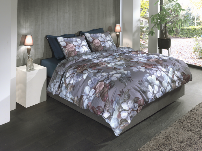 Heckett Lane Dekbedovertrek Katoen Twill Dragan - purple