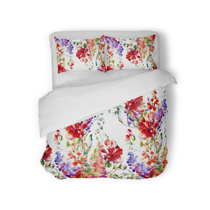 Eleganzzz Dekbedovertrek Micropercal Ivy - multi