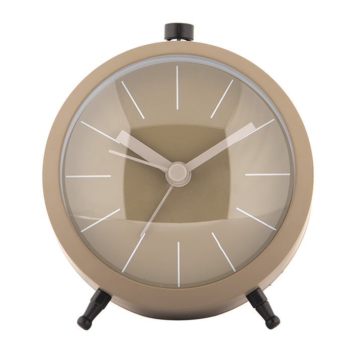 Gabriël Wekker Analoog Ø 10x6x11 cm Bruin Metaal