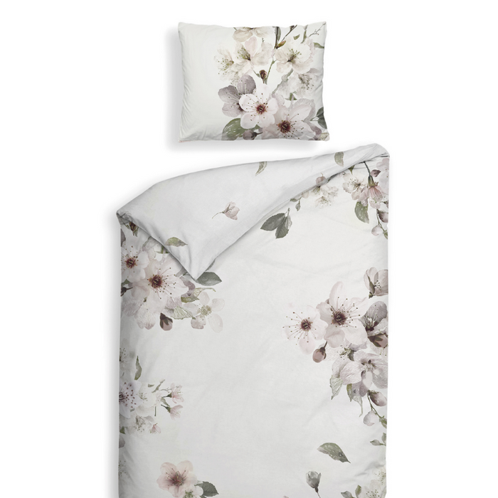 Heckett Lane Dekbedovertrek Katoen Satijn Fai - off white