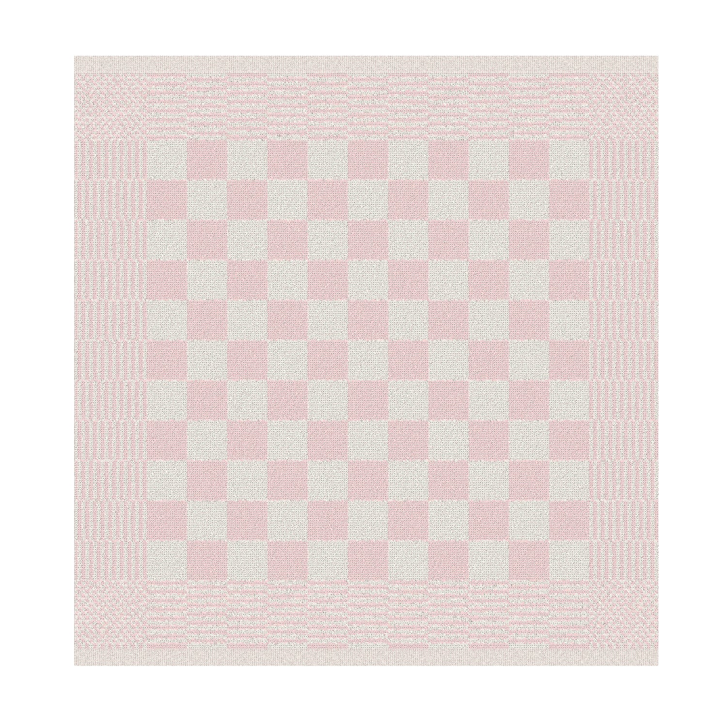 DDDDD 2x theedoek + 2x keukendoek Barbeque & logo - pastel pink