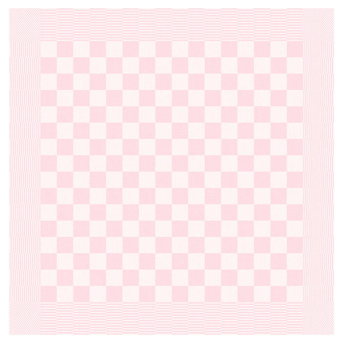 DDDDD 2x theedoek + 2x keukendoek Barbeque & logo - pastel pink